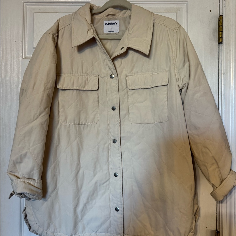 Old Navy Women's Tan Utility Jacket